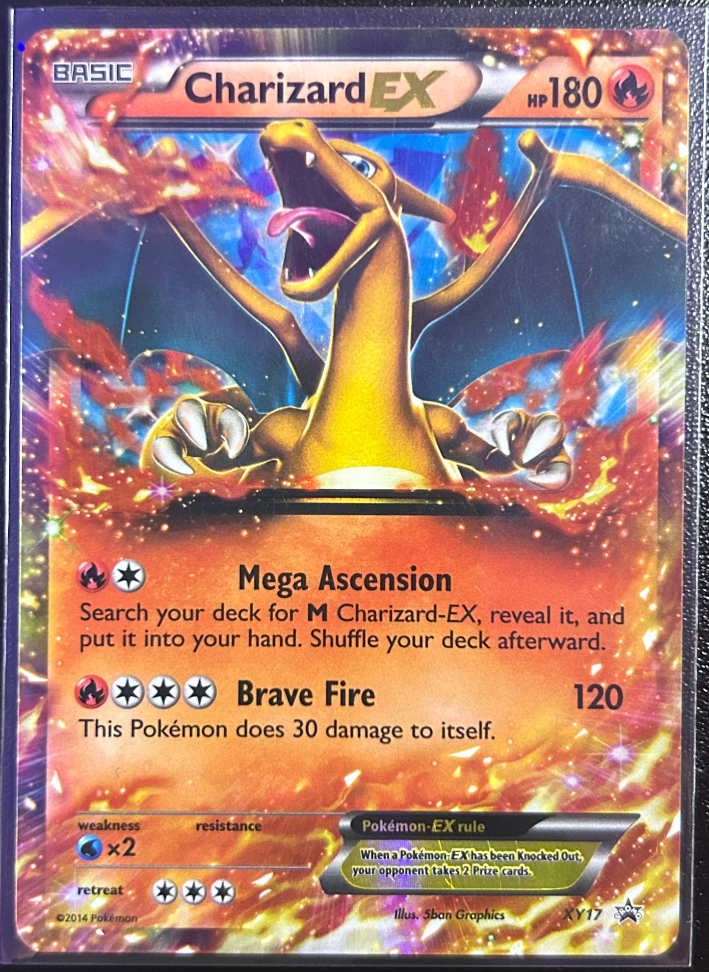Charizard EX - XY17 Promo (Lightly Played)