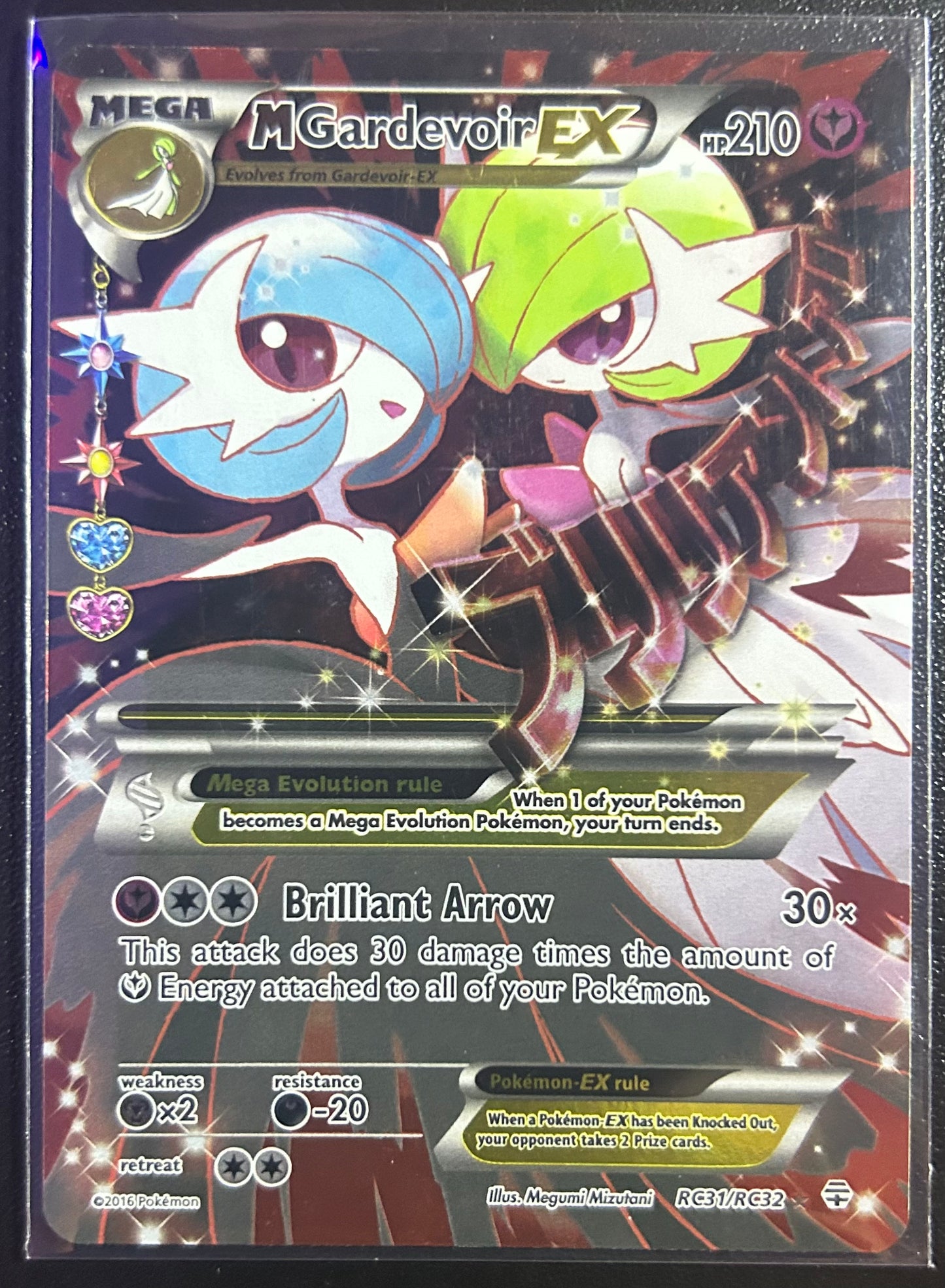 M Gardevoir EX - XY Generations - RC31 (Lightly Played)