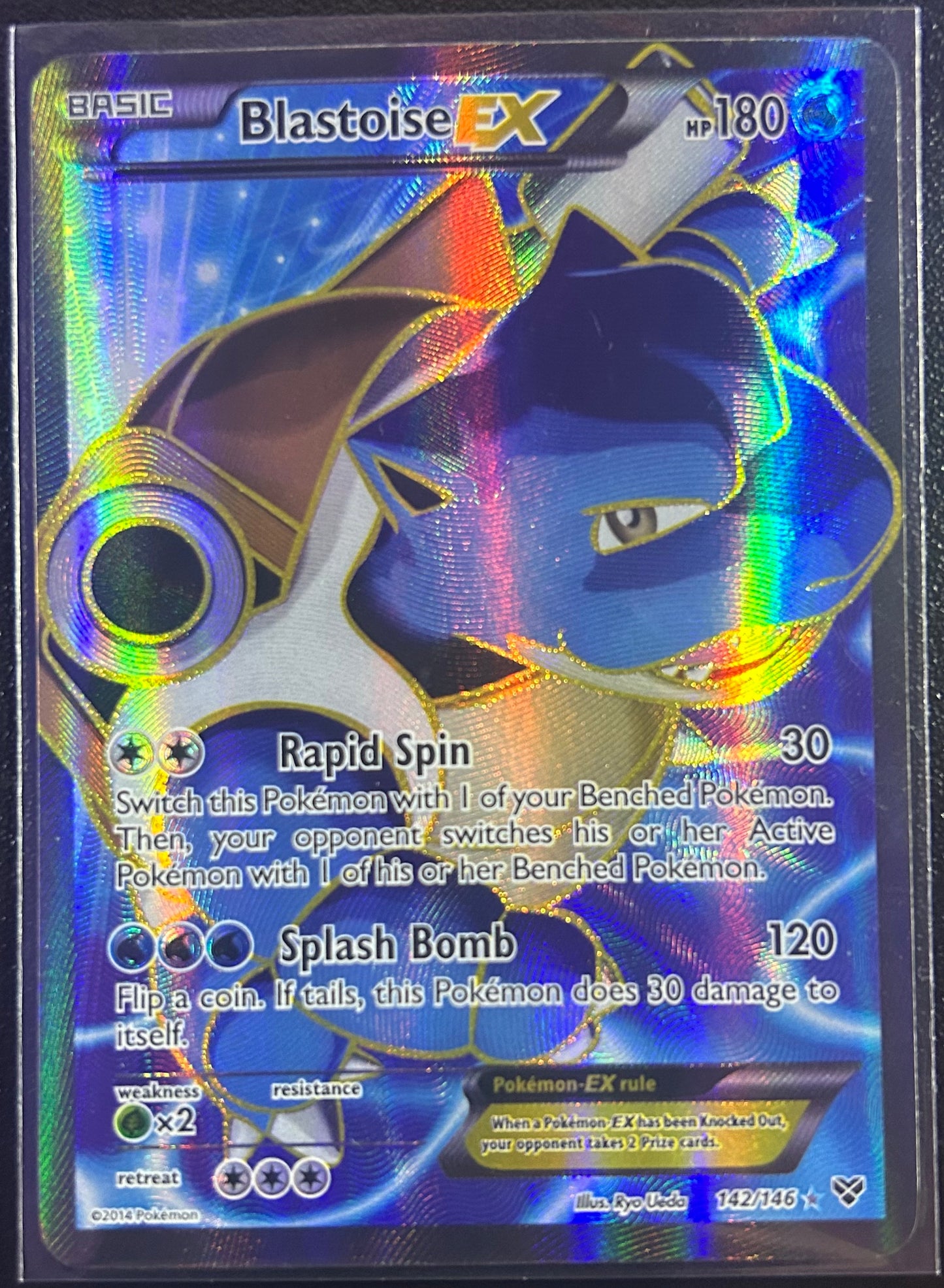 Blastoise EX - XY Base Set 142/146 (Lightly Played)