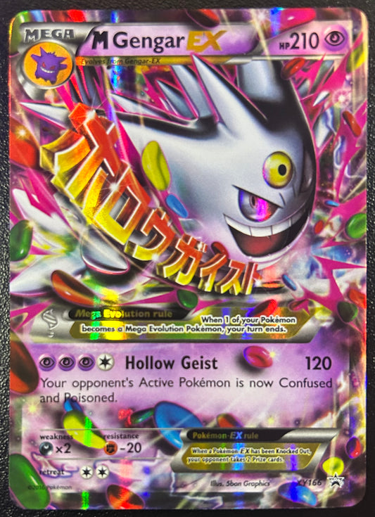 M Gengar EX - XY Promo 166 (Lightly Played)