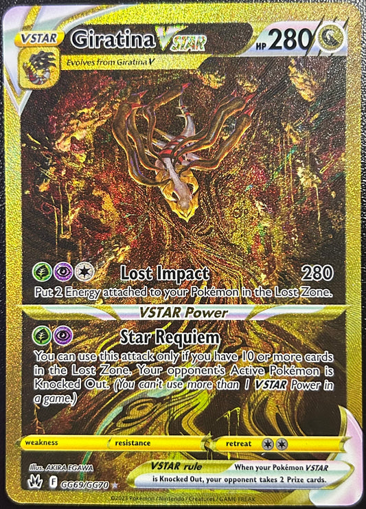 Giratina VSTAR – GG69/GG70 – Crown Zenith (Near Mint)