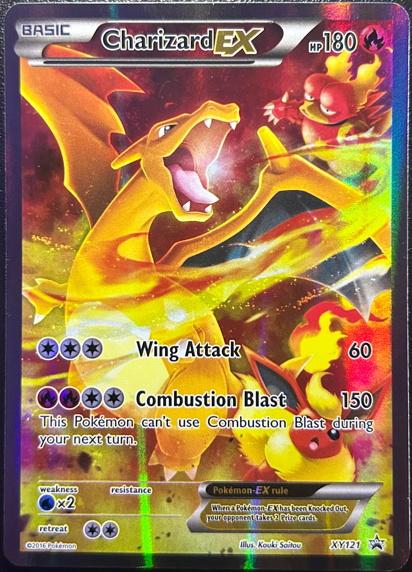 Charizard EX XY121 Promo (Lightly Played)