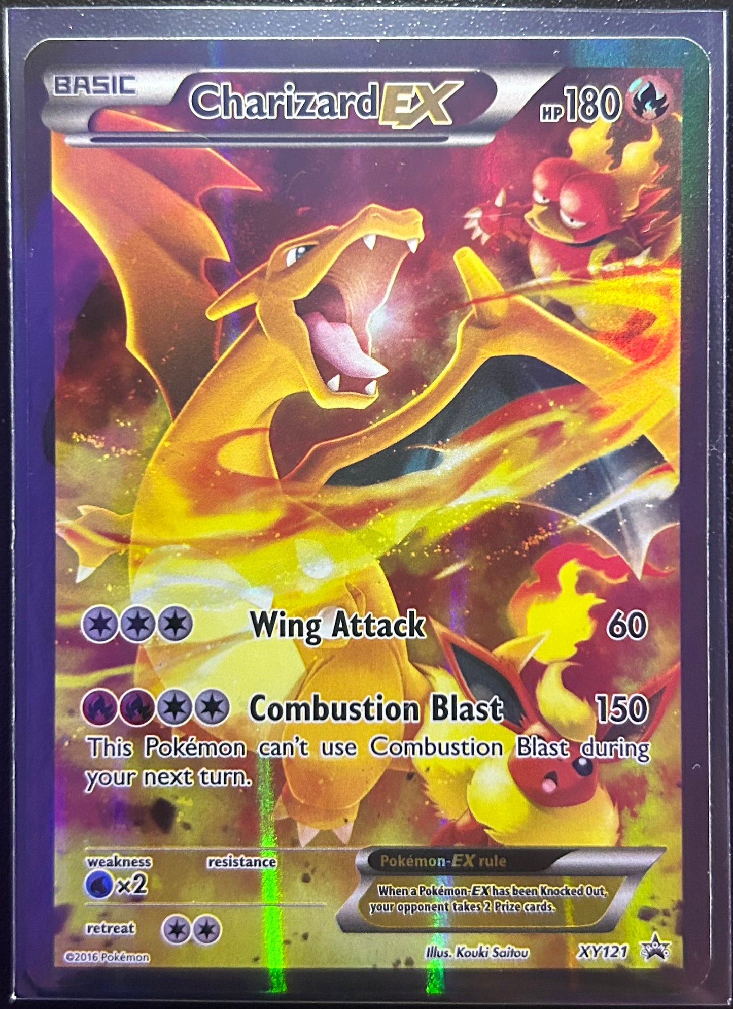 Charizard EX XY121 Promo (Lightly Played)
