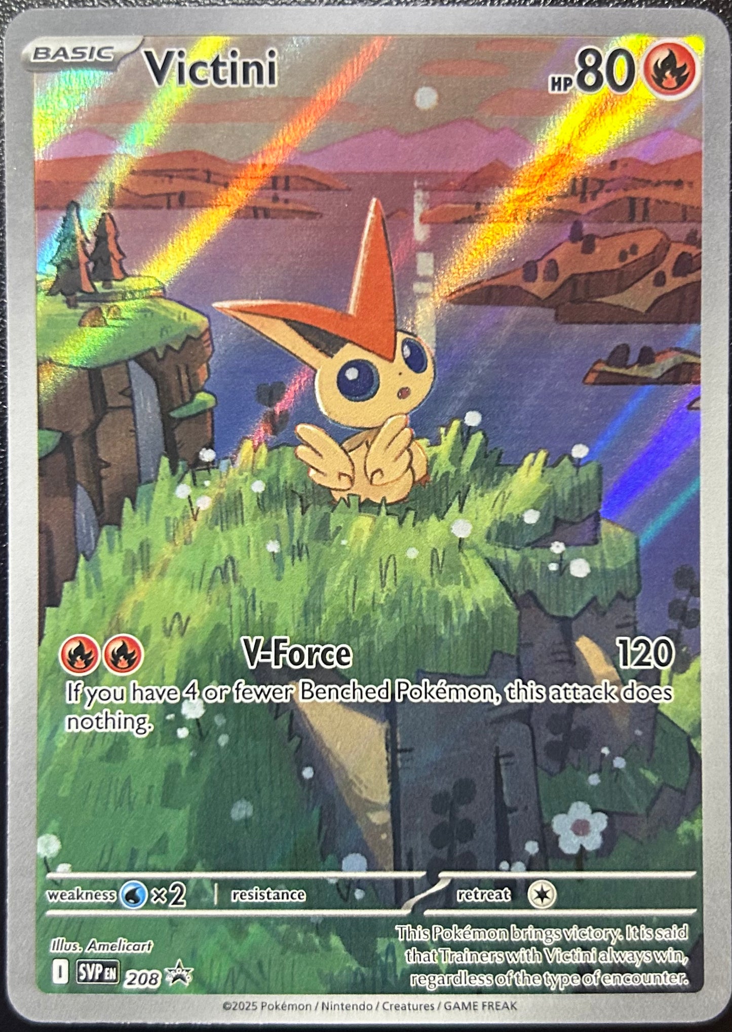 Victini - Scarlet & Violet Promo (Full Art) - SVP 208 (Near Mint)