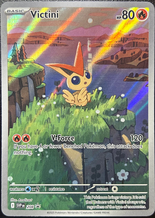 Victini - Scarlet & Violet Promo (Full Art) - SVP 208 (Near Mint)