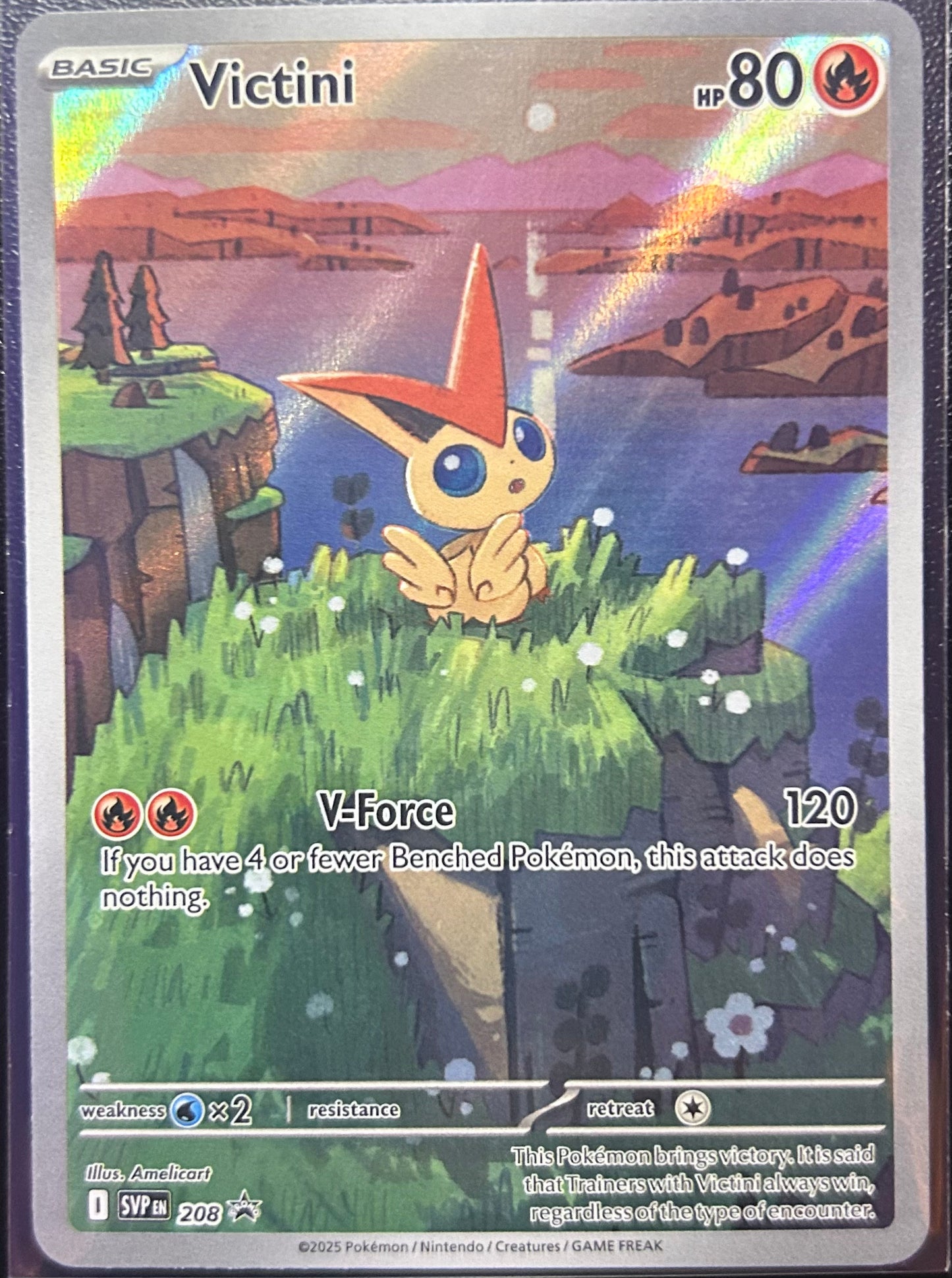 Victini - Scarlet & Violet Promo (Full Art) - SVP 208 (Near Mint)