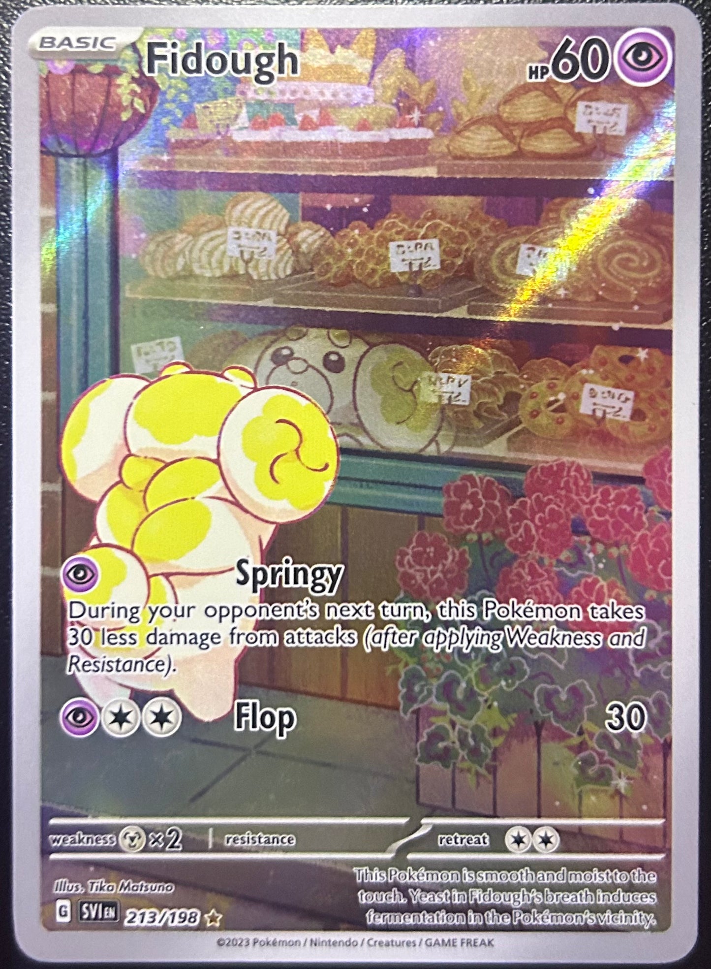 Fidough (IR - Full Art) - SV Base Set 213/198