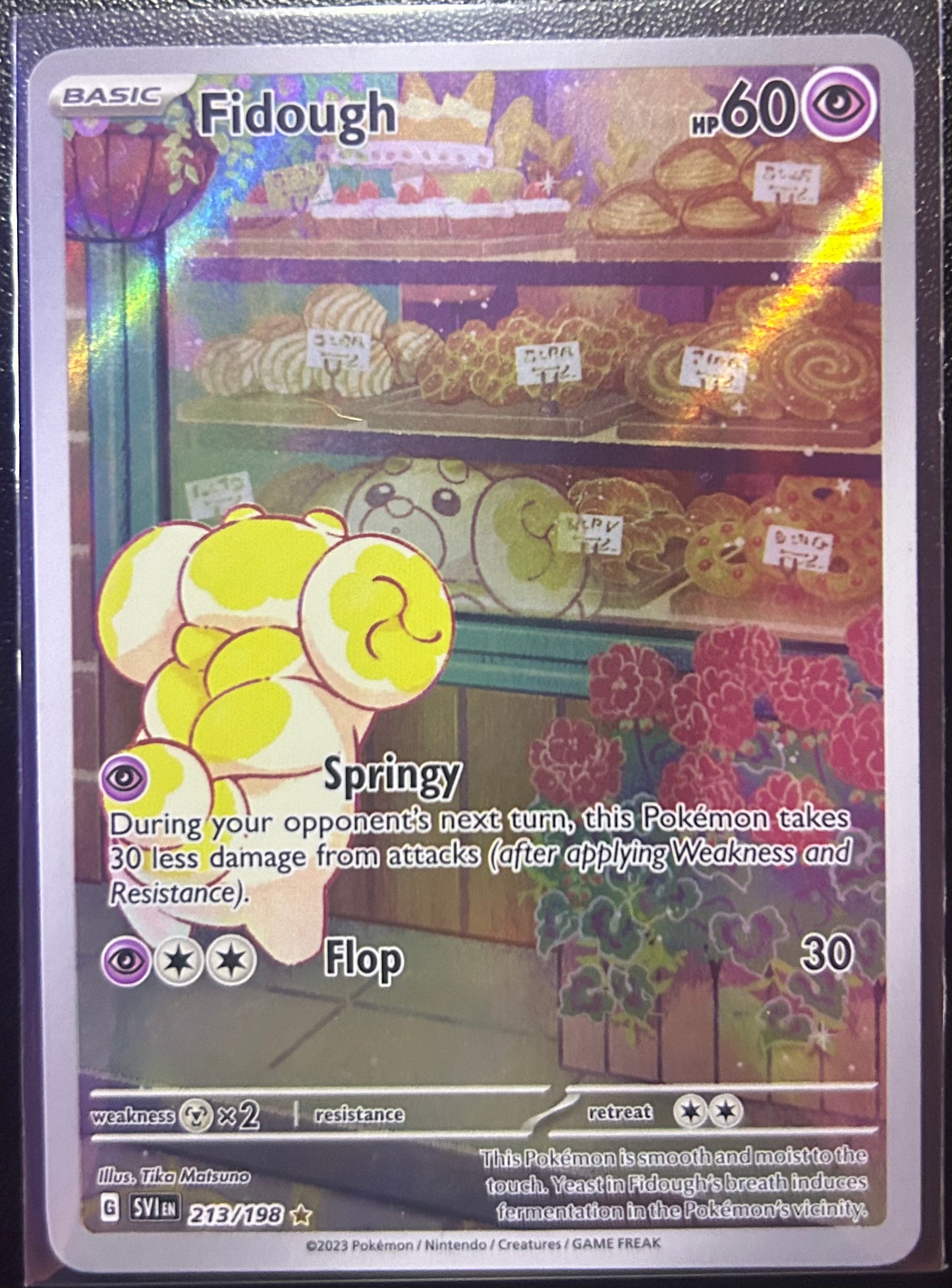 Fidough (IR - Full Art) - SV Base Set 213/198